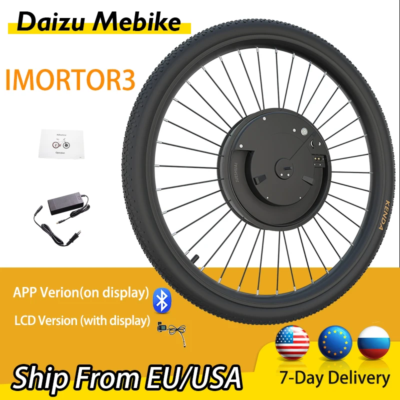 

iMortor 3 Electric Bike 36V 350W MTB Road Bike Motor Front Motor Wheel Electric Bike Conversion Kit E Bike Motor Wheel 29 inch