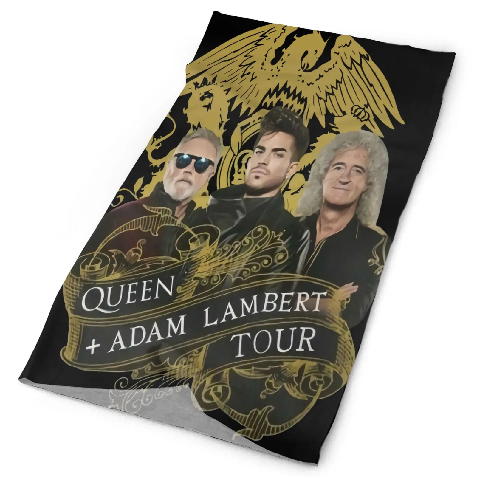 

Мужская повязка на голову Queen Adam Lambert The Rhapsody Tour 2525, тактическая маска-шарф для снуда Shemagh, Зимняя Маска для рыбалки, головной платок
