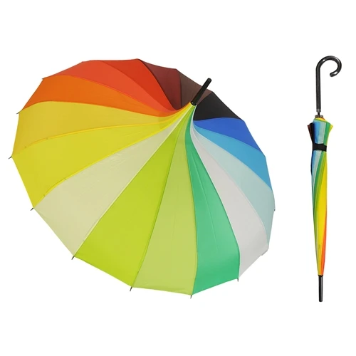 

Зонт с радужным рисунком kaktuv 711566