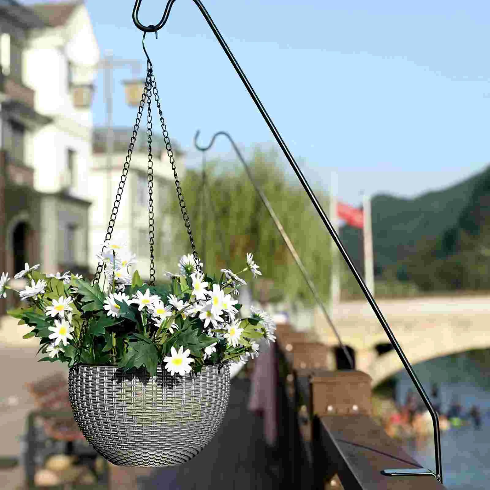 Крючок для пастуха подвесной забор сверхмощная палуба вешалка кормушки птиц