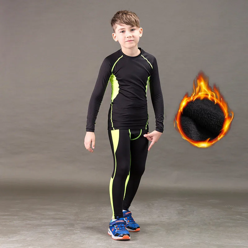 

Underwear Thermo Homme Johns Set Thermal Lucky Masculino Girls Warm Quick Children Boys Underwear Dry Johns Winter Long Fitness