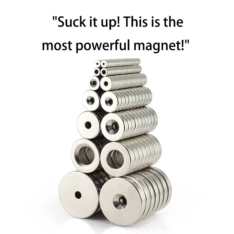 Неодимовый магнит 8x5-3 мм 10x3 12x3 15x5 20x4-5 суперредкоземельный мощный круглый зенкер