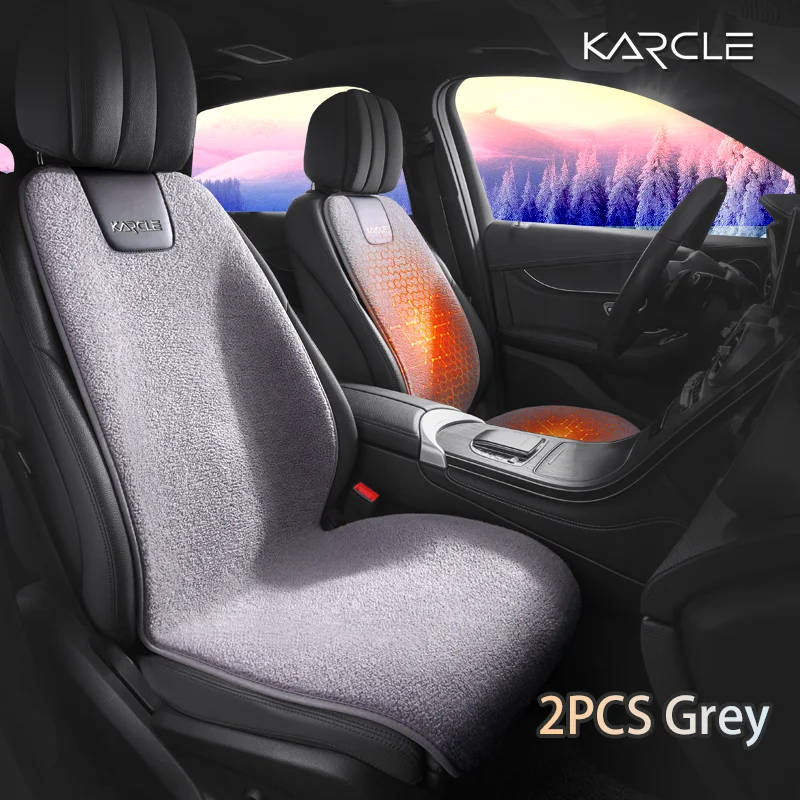 

Теплые бархатные чехлы для автомобильных сидений с подогревом, 12 В, никелевая проволока, грелка для автомобильных сидений, зимняя подушка для сидений с подогревом, автоаксессуары