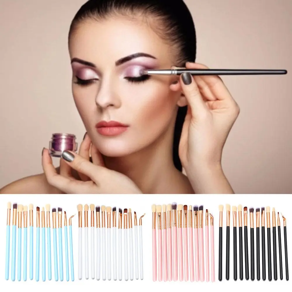 

12Pcs Professional Double Head Portable Collapsible Eyelash Curl Eyebrow Comb Cosmetic Tools Makeup Brush