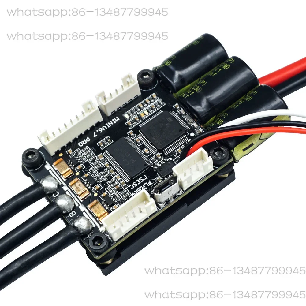 Фото 2022 12S 70A Flipsky New Mini FSESC 6.7 Pro — новый мини-контроллер скорости на базе VESC 6 для электроскейтбордов, электровелосипедов и гидрофойлов. №2