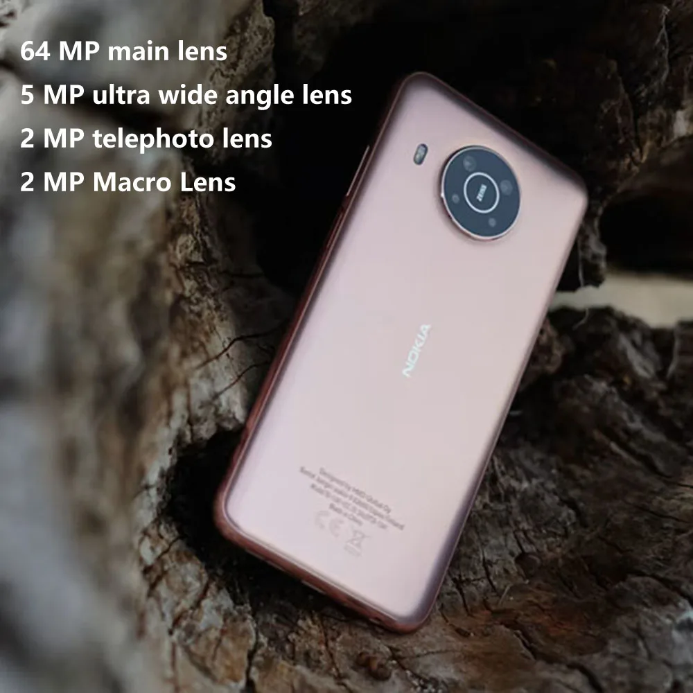 Nokia X20 5G Smartphone 8GB 128GB 6.67 inch FHD+ Display 4470mAh Battery Snapdragon 480 64MP Quad Camera 32MP Selfie  2 SIM Card