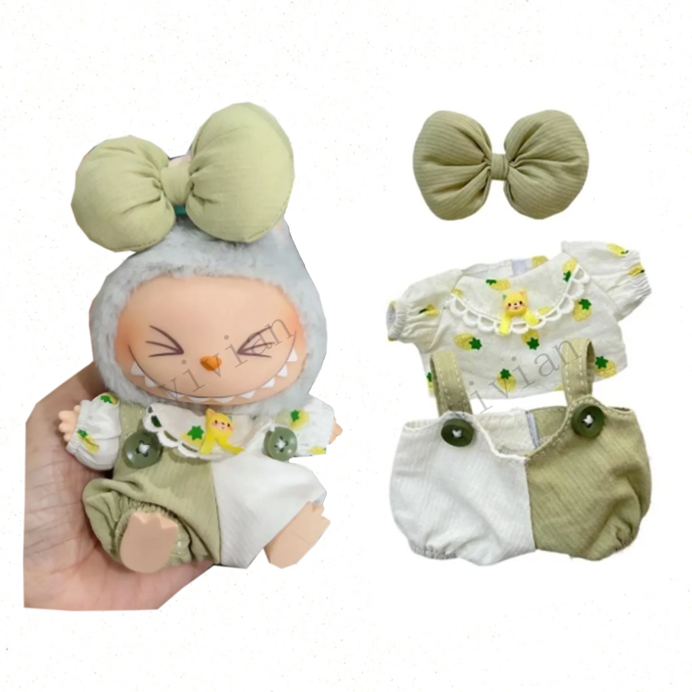 Мини-плюшевая кукольная одежда аксессуары для корейки Kpop Exo 17 см/38 см Labubu MOKOKO Idol