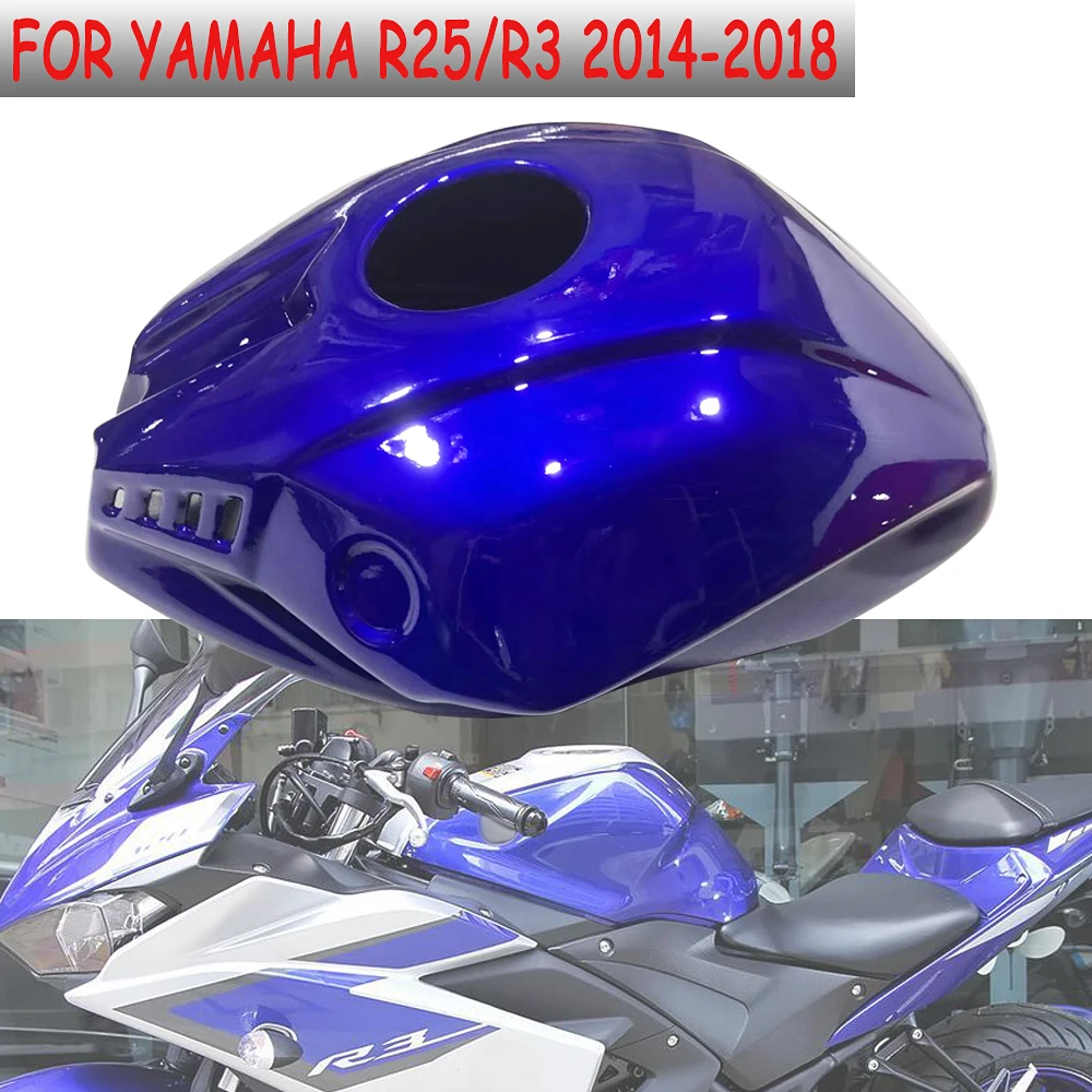 For YAMAHA YZF-R25/R3 R25 R3 2014 2015 2016 2017 2018 Tank Cover Gas Oil Protective Cover Fairing Motorcycle Accessorie
