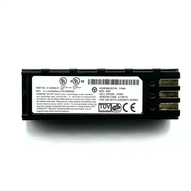 100% Оригинальный 2200 мАч для Symbol 21-62606-01 LS3478 DS3478 LS3578 DS3578 MT2000 DSS3478 XS3478 беспроводной