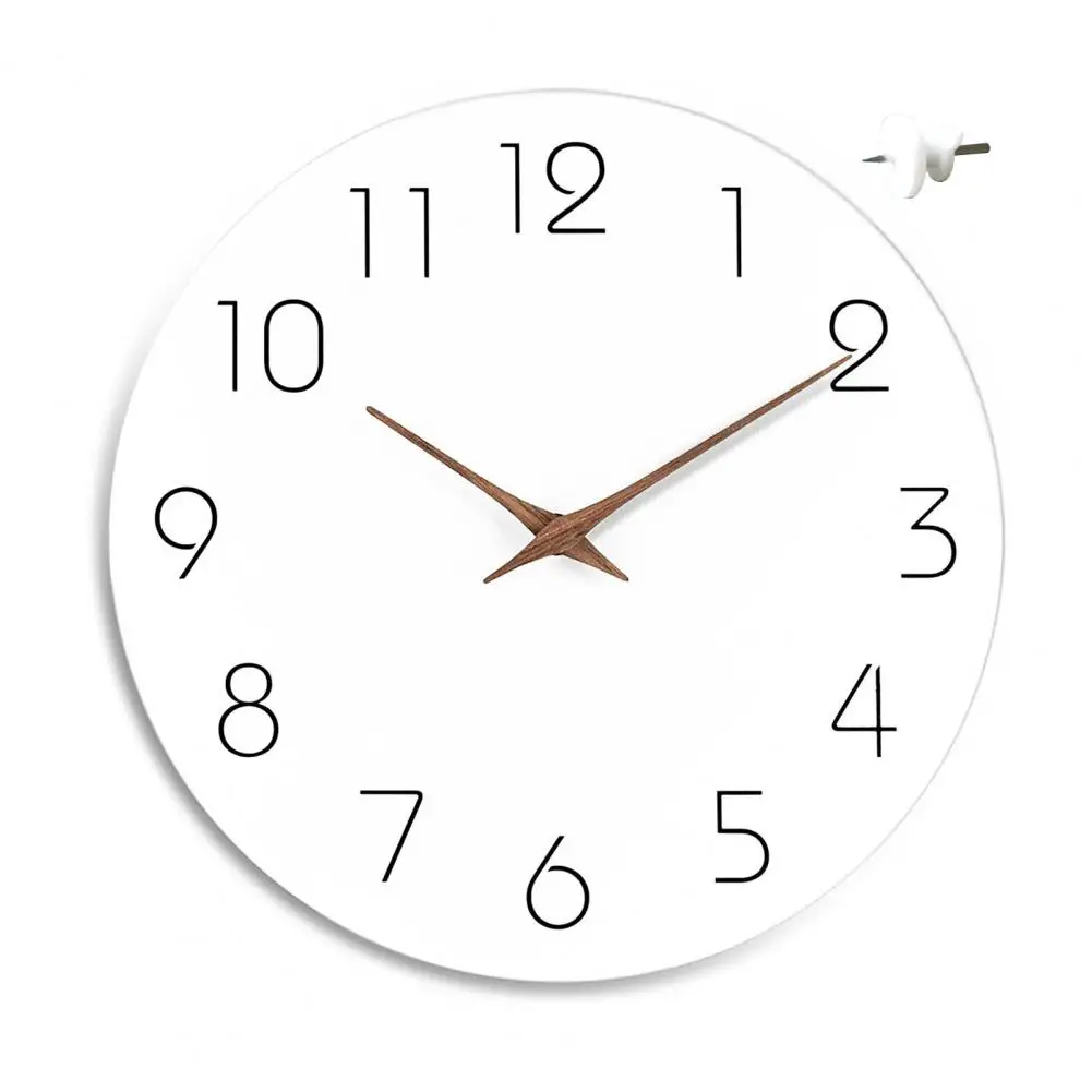 

10 подвесных цифровых часов, набор декора с украшением, тихий гостиной, настенная комната, дюйм, 1 часы, не тикающий