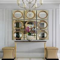 decorative wall mirrors luxury living room wall decoration irregular mirror free shipping spiegel kawaii room decor aesthetic
