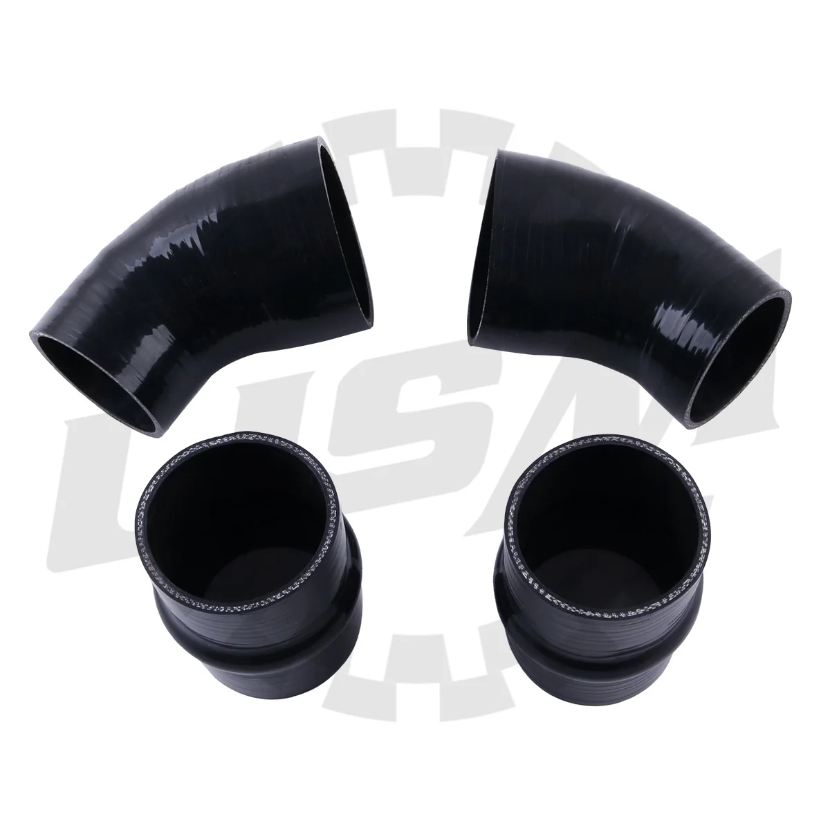 4 шт. 4-слойный силиконовый интеркулер для шланга багажника 1994-2002 Dodge Cummins Ram Pickup 5.9L