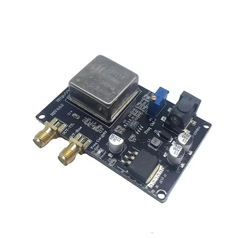 OCXO 10MHz Frequency Standard Reference Module Low Noise, Perfect for Audio Systems and Decoders