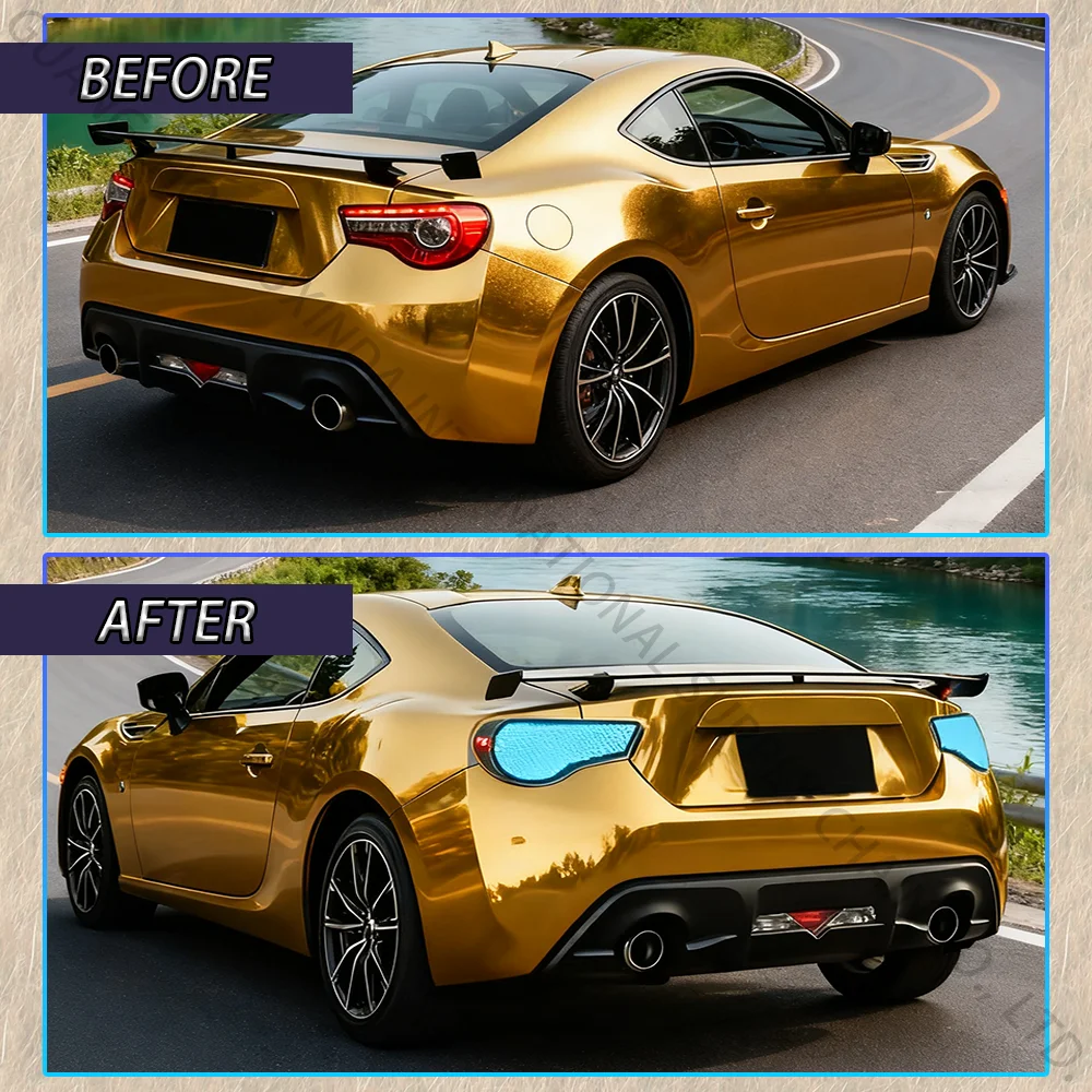 Фото SINDAR автомобильные цифровые задние фонари аксессуары для Toyota GT86 и Subaru BRZ GT86 2012-2023 RGB светодиодные задние фонари Запчасти №3