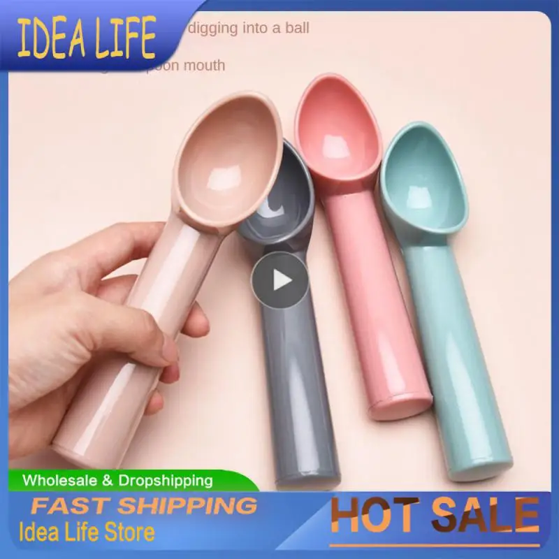 

Recyclable Ice Cream Spoon Not Easily Deformed Plastic Ice Cream Scoop Strong And Sturdy Easy To Clean Hockey Scoop Spoon