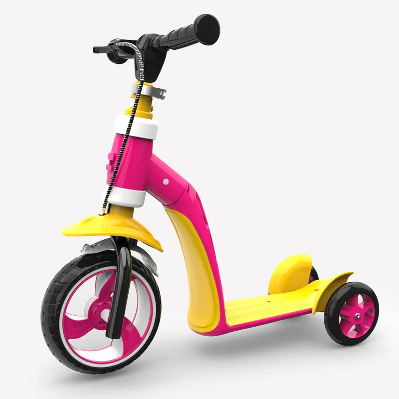 Деформируемый детский скутер 3 в 1, детский Балансирующий автомобиль, скутер для детей, Балансирующий велосипед, трехколесный велосипед для детей, Детский ходунок, качель-автомобиль