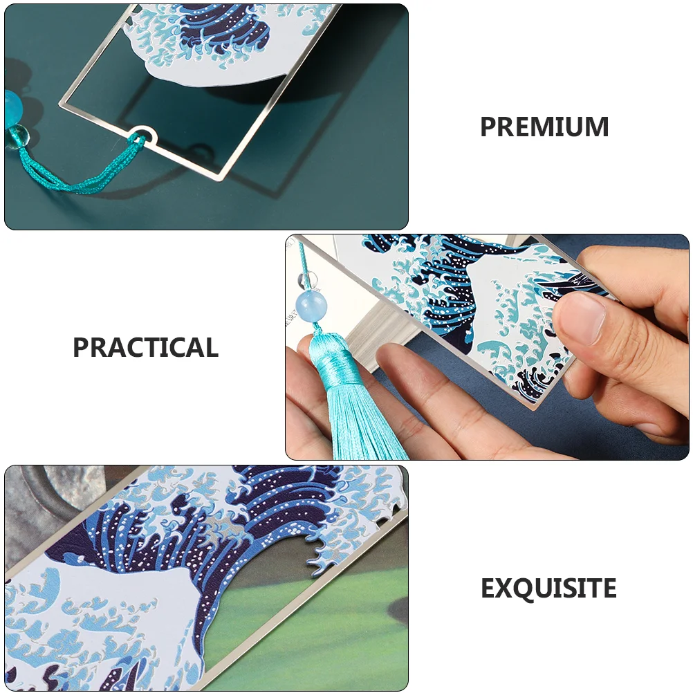 Японские закладки художественный ретро-декор кисточка маркер для страниц