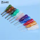 Флюсовая паста + 11 игл 30 мл, прозрачный полиэтиленовый диспенсер для дозатора игл, бутылка для канифоли, припоя