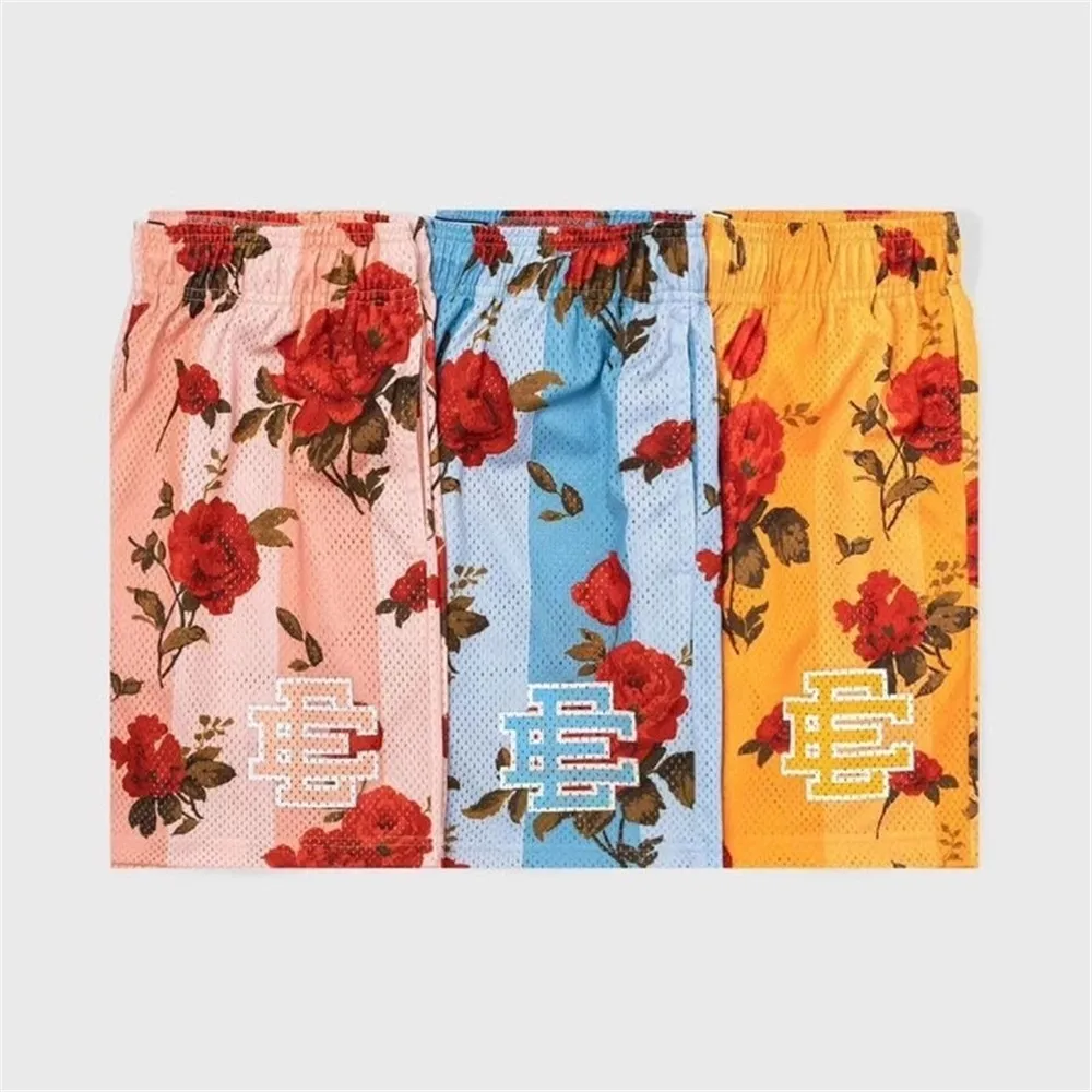 Шорты Мужские дышащие сетчатые для фитнеса повседневные пляжные брендовые