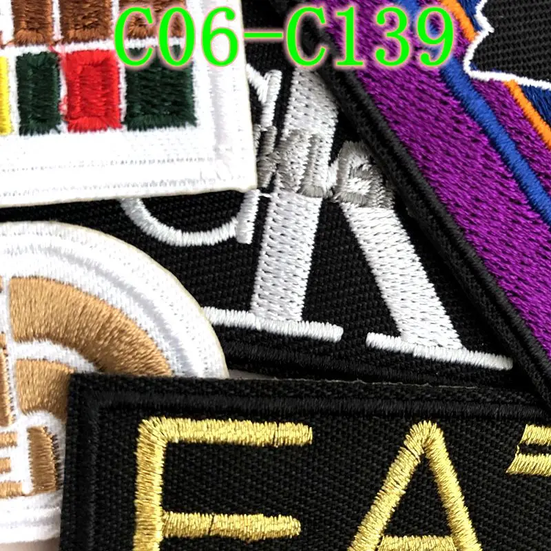 Вышитые патчи с логотипом на одежду |