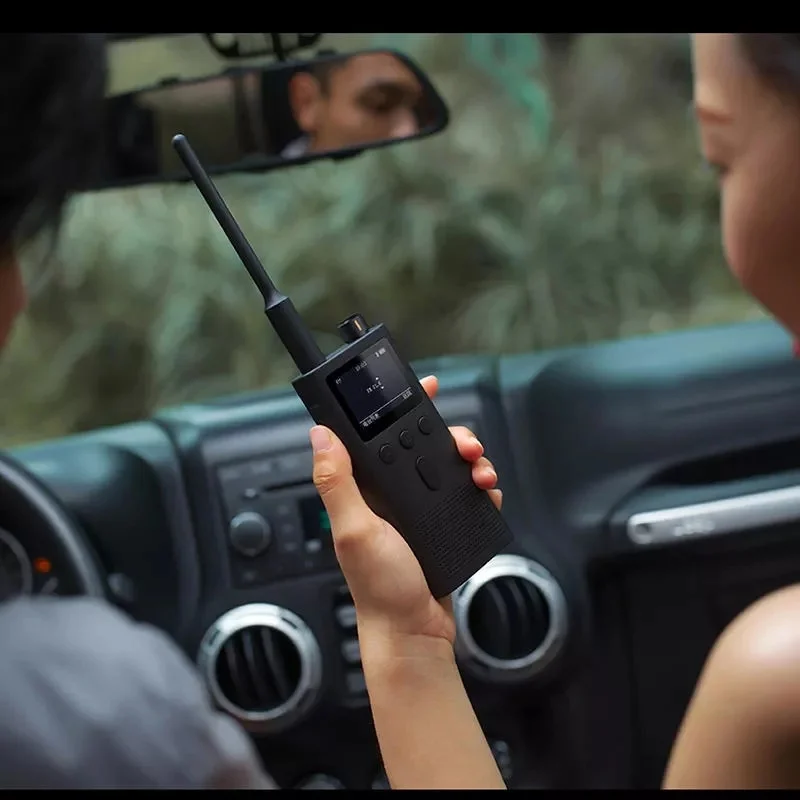 Xiaomi mijia-walkie talkie 2, waterproof and dustproof, 5200mah, ip65, portable, outdoor radio transmitter, walkie talkie, dual