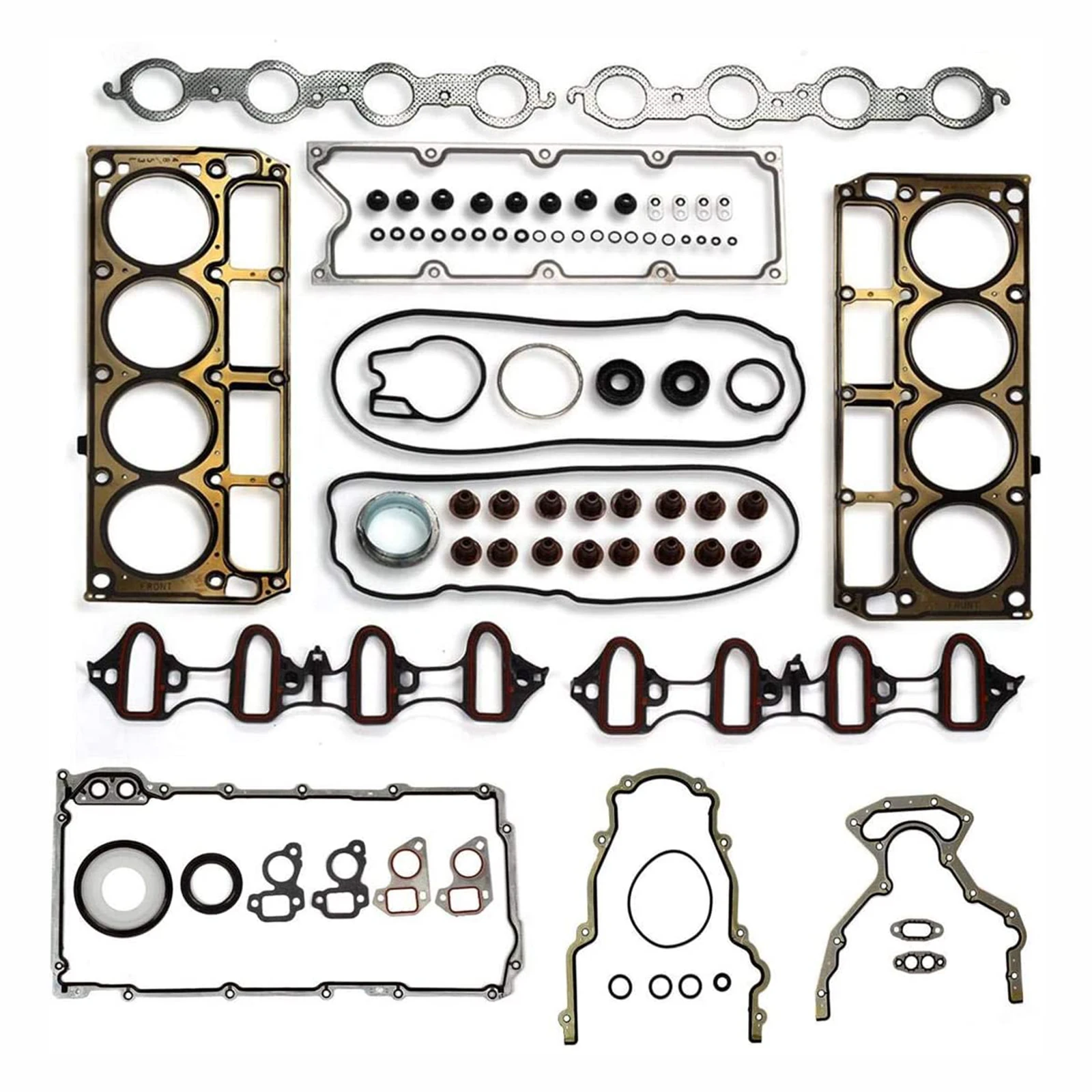 

Сменный комплект прокладок головки цилиндра для Chevrolet Silverado Suburban GMC Sierra Yukon 4.8L 5.3L HS9292PT