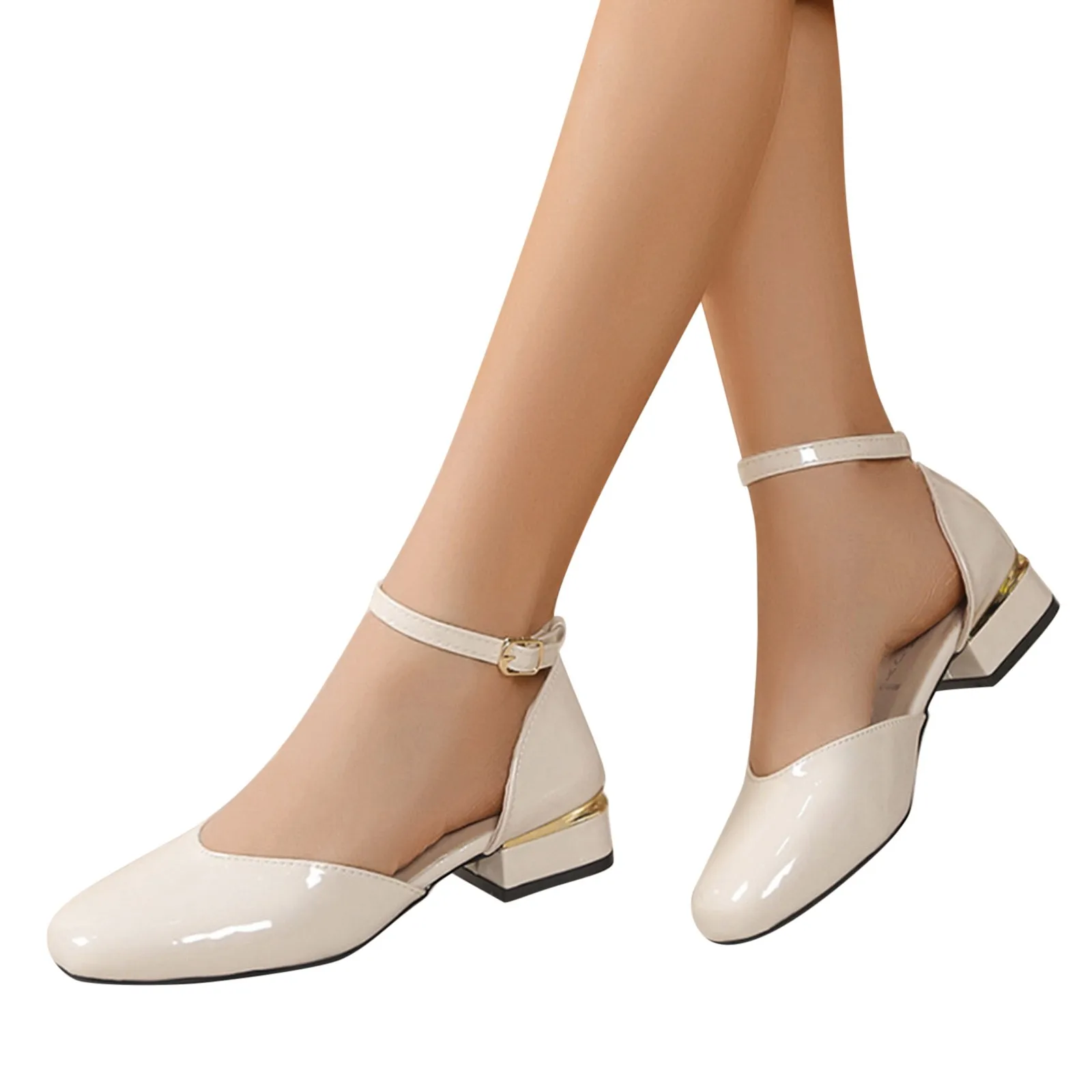 

Сандалии женские без застежки, босоножки без шнуровки, на толстом блочном каблуке, танкетка, без застежки, Размер 7