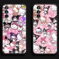 hello kitty 2022 phone cases for xiaomi redmi 10 note 10 10 pro 10s redmi note 10 5g carcasa back cover coque