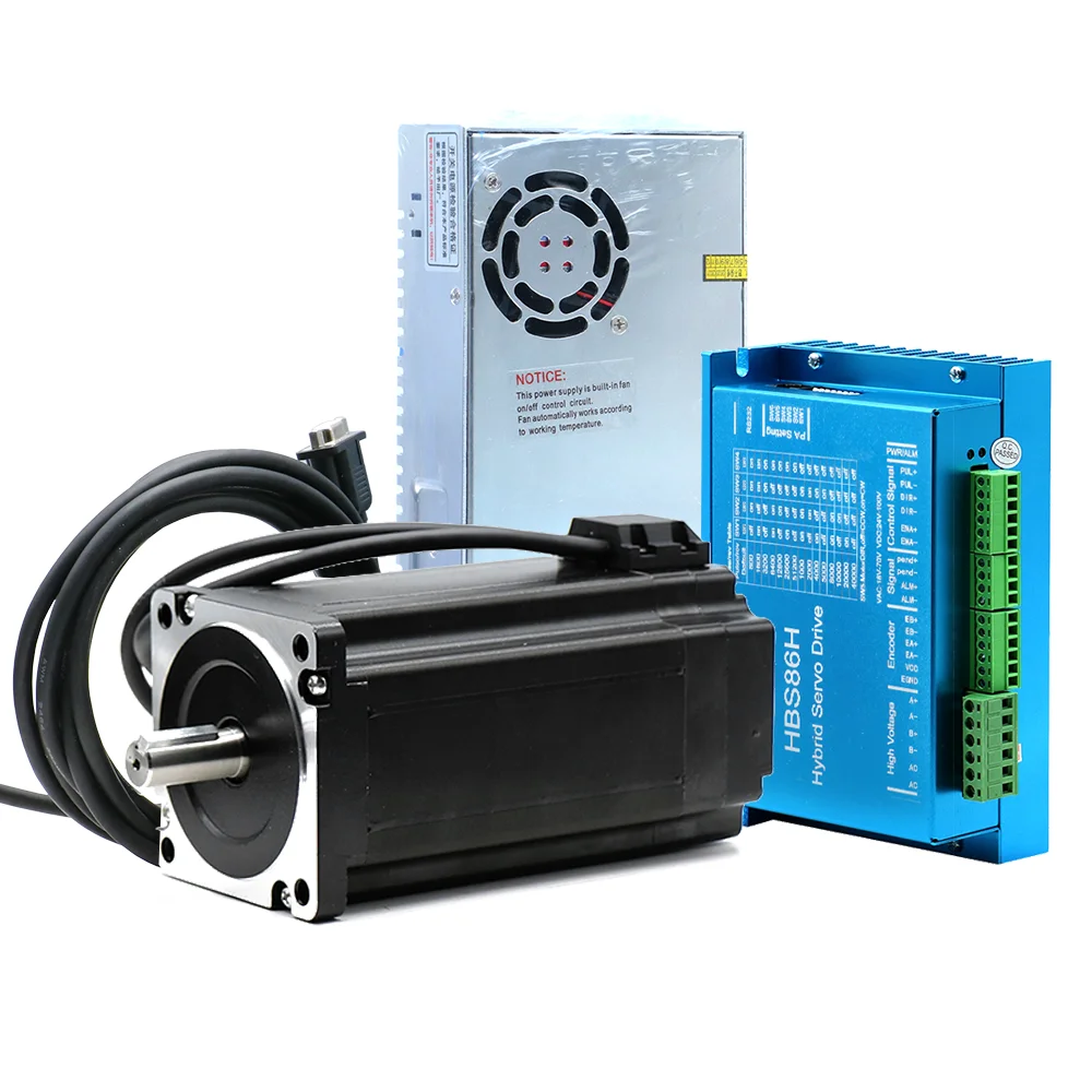 

Шаговый двигатель HLTNC Nema34 с драйвером HBS86H