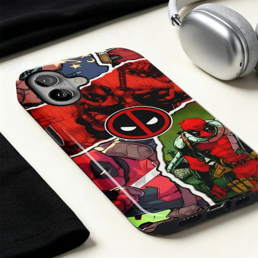 Чехол для телефона Apple iPhone 17 14 Air 11 XS XR 13 16 Pro Max 16e 12 15 Plus, мягкий чехол-накладка Clever Deadpool (art.: 3920dc6c8e4cb) - 3920dc6c8e4cb