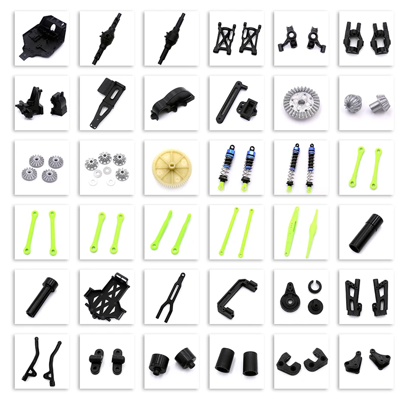 12428 оригинальные детали 0001-0050 Wltoys 12427 12423 запасные части для радиоуправляемых