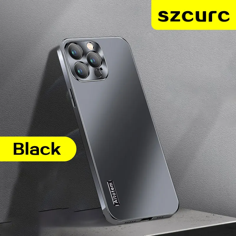 Cena Dla IPhone 14 Pro Max Etui Na Telefon, Nowy Ultra Cienki Luksusowy Sens. IPhone 13 12 11 Antypoślizgowa Matowa Ochronna Torba Na Telefon Komórkowy