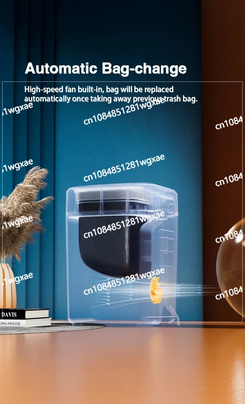 Автоматическая Самостоятельная подсветка умная мусорная корзина индукционный