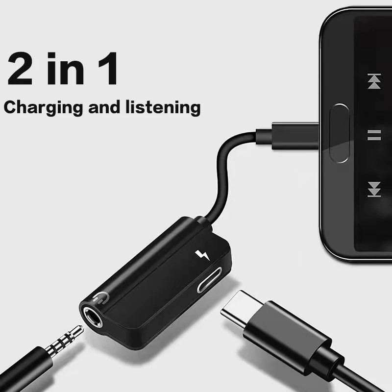 Кабель-адаптер STIAYS с USB C на разъем 3 5 мм Type AUX-конвертер для наушников Huawei P30 Mate 30 Pro