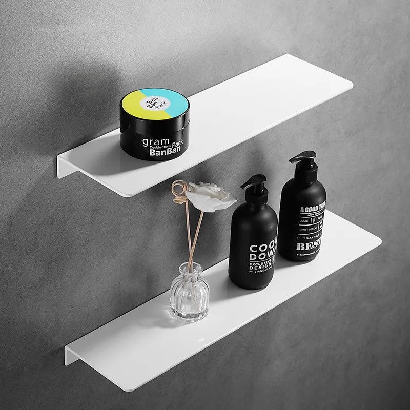 

Tuqiu полка для ванной комнаты 20-100 см, черная угловая полка для душа, квадратная полка для ванной и душа, полка-органайзер для хранения в ванной...