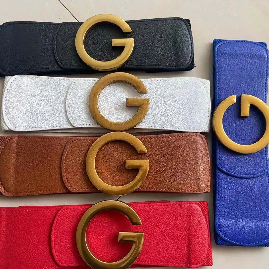 

Новый стиль, ветровка, эластичный пояс, декоративные пуговицы, широкий пояс, женский ремень с пряжкой из сплава, аксессуар для платья