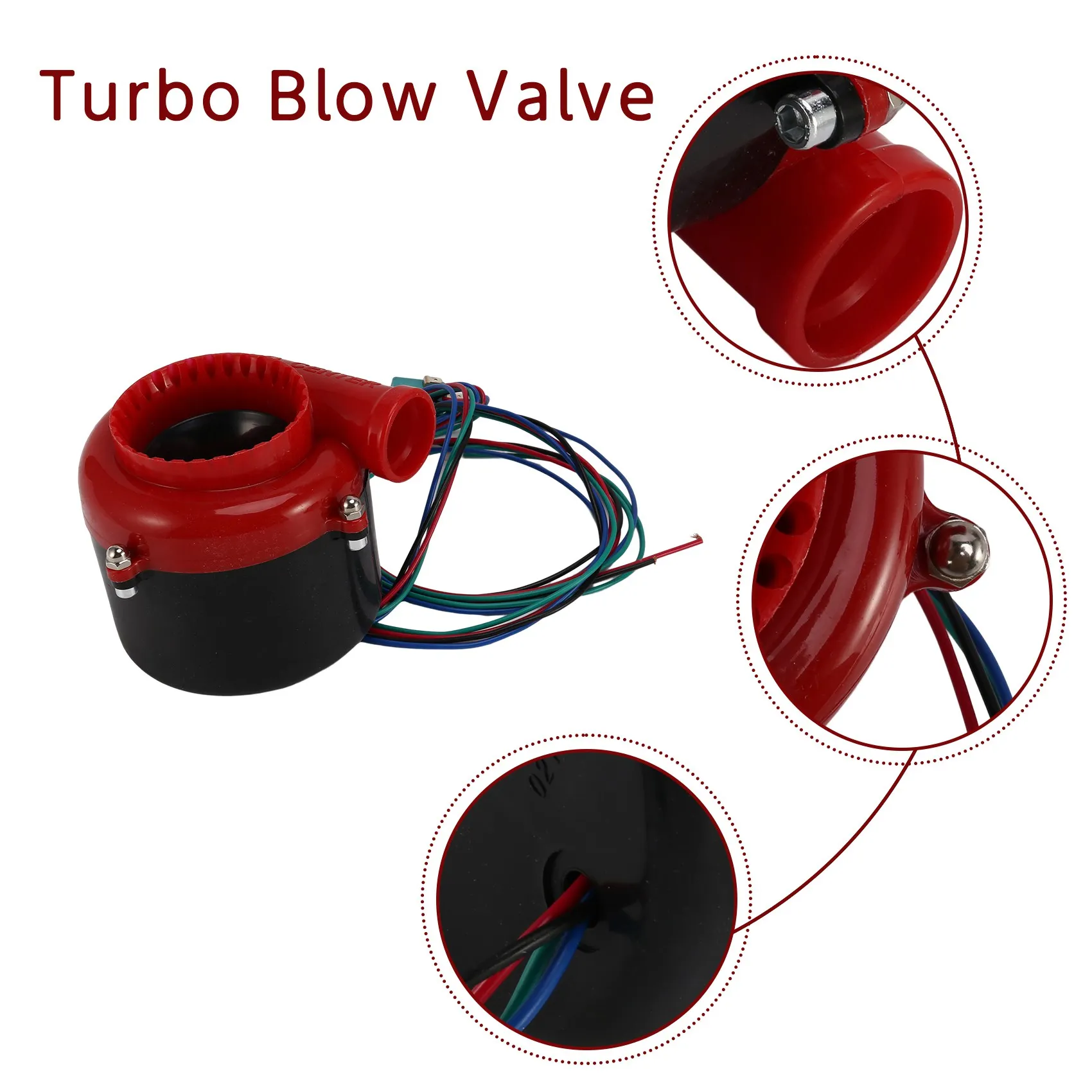 Универсальный электронный турбо-выдувной клапан звуковой электрический