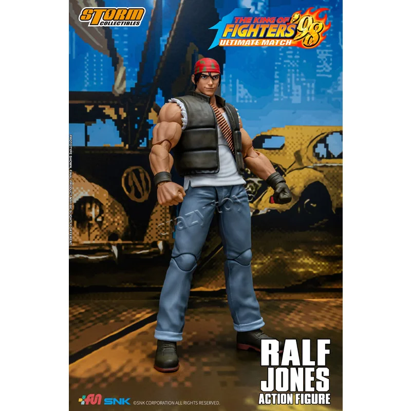 Фото Оригинальные фигурки Storm Toys The King of Fighters '98 Ultimate Match Ralf Jones в наличии, коллекционные модели игрушек №2