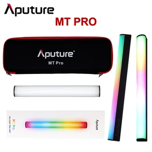 Aputure MT Pro LED RGB Tube Light B7C Photography Bulb Light AL-MC Mini Video Lighting for YouTube Video Shooting Aputure MT Pro LED RGB Tube Light B7C Photography Bulb Light AL-MC Mini Video Lighting for YouTube Video Shooting