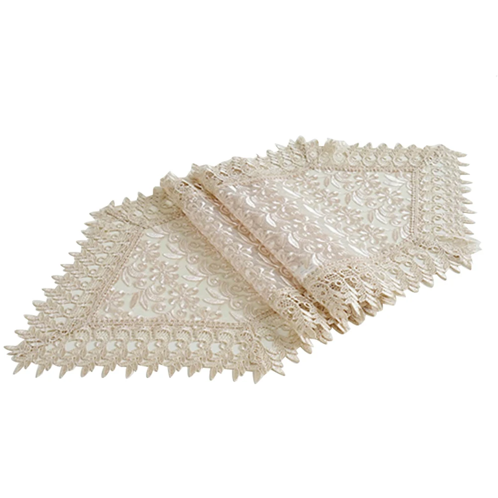 

Прямоугольная настольная дорожка с вышивкой «сделай сам» для вечеривечерние, банкета, кофе, ресторана, дома, свадьбы