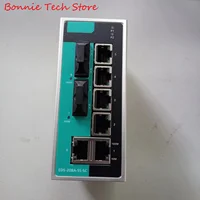 EDS-208A-SS-SC for Moxa Unmanaged Ethernet switch with 6 10/100BaseT(X) ports, 2 100BaseFX single-mode ports with SC connectors