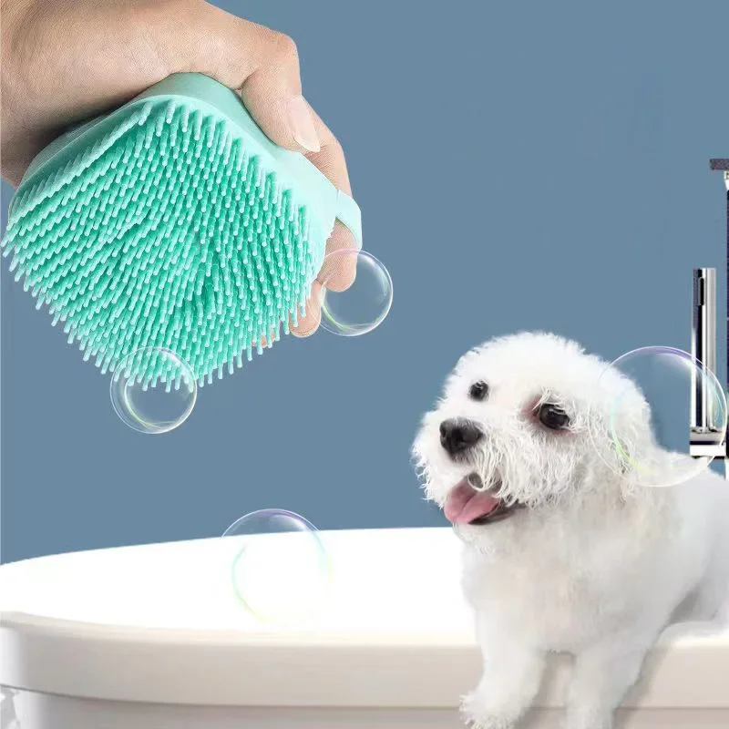 1 шт. щетка для мытья кошек из мягкой силиконовой резины