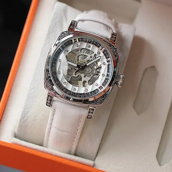 Часы для пар светящиеся ночники модные полностью автоматические роскошные часы