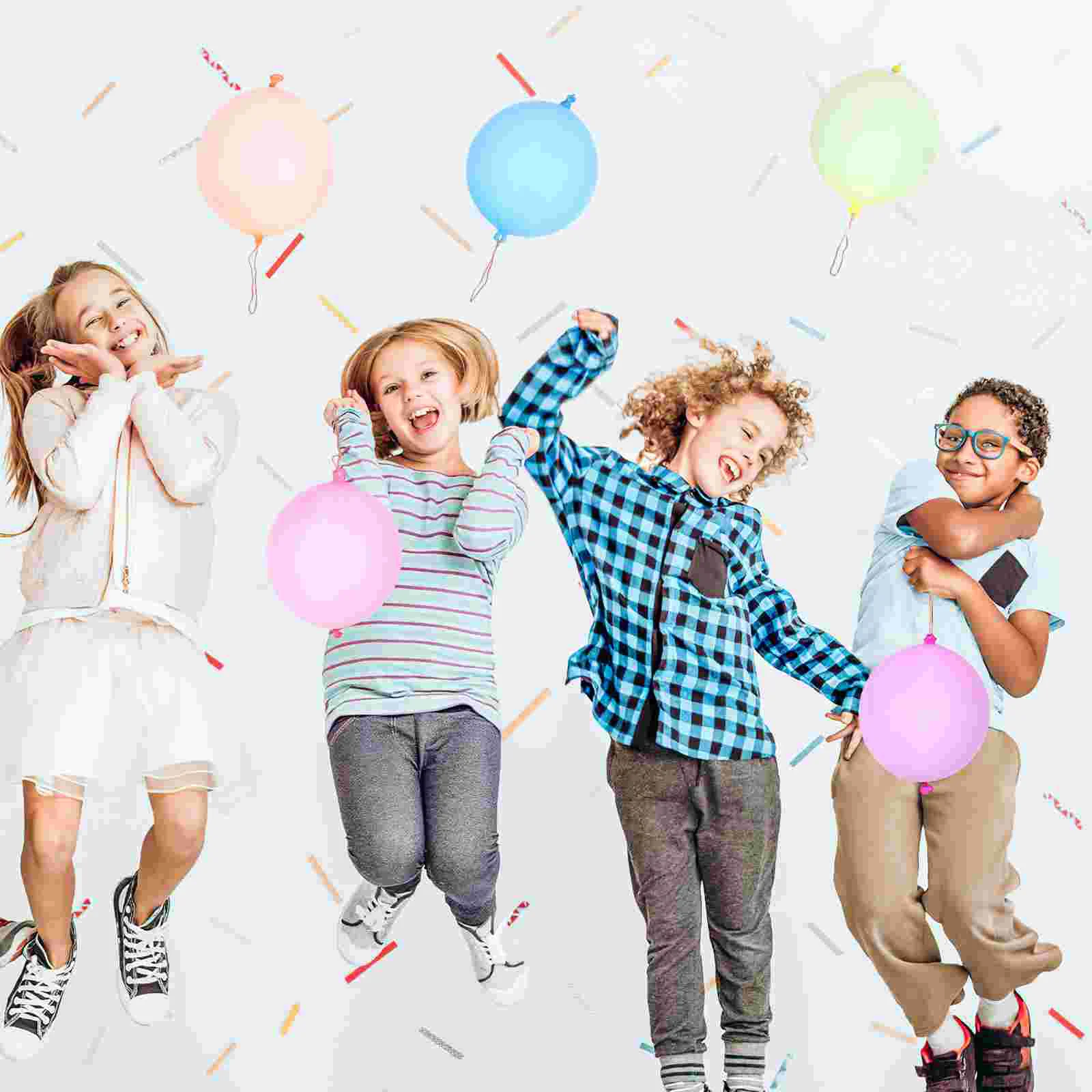 

30pcs Party Game Party Game Props Funny Punch Balloons Latex Balloon Kids Party Favors Punch Balloons