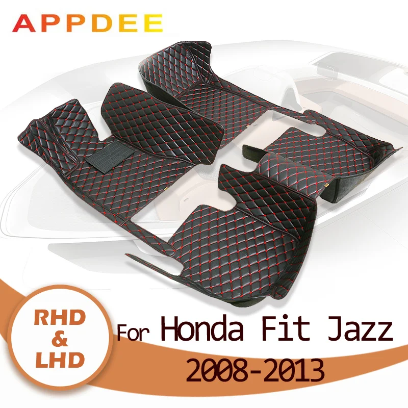 

Автомобильные коврики APPDEE для Honda Fit Jazz 2008 2009 2010 2011 2012 2013, индивидуальные автомобильные подставки для ног