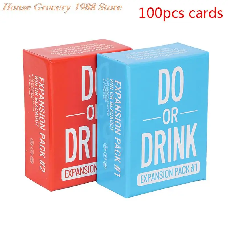 

100 шт., настольная игра «DO OR DRINK»