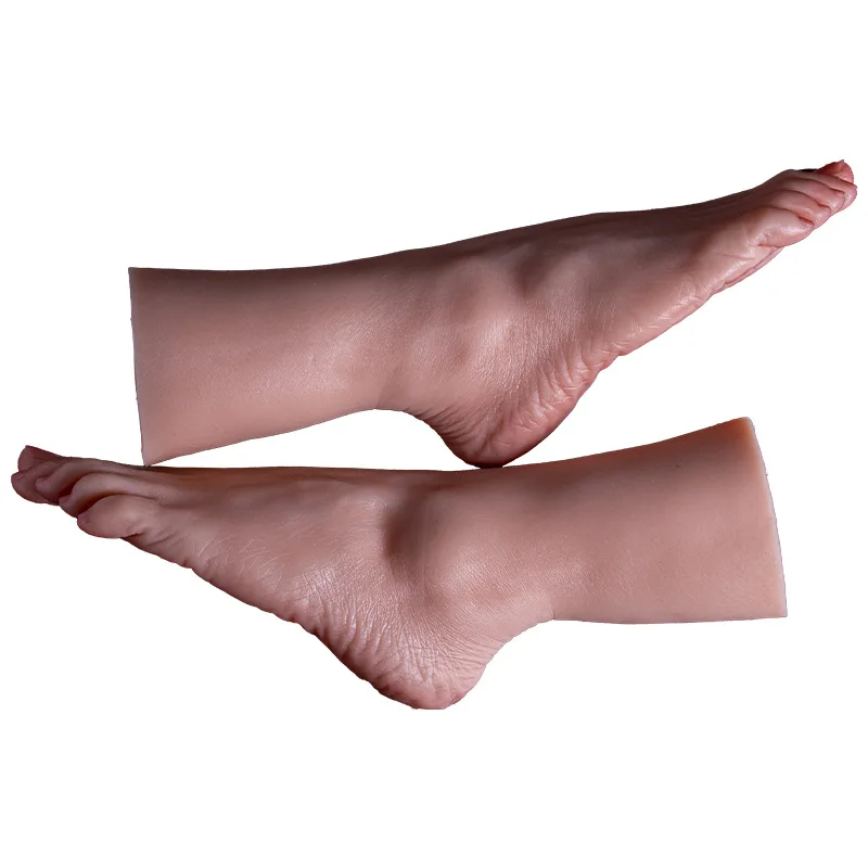 Реалистичная силиконовая женская модель для ног искусственный женский манекен с