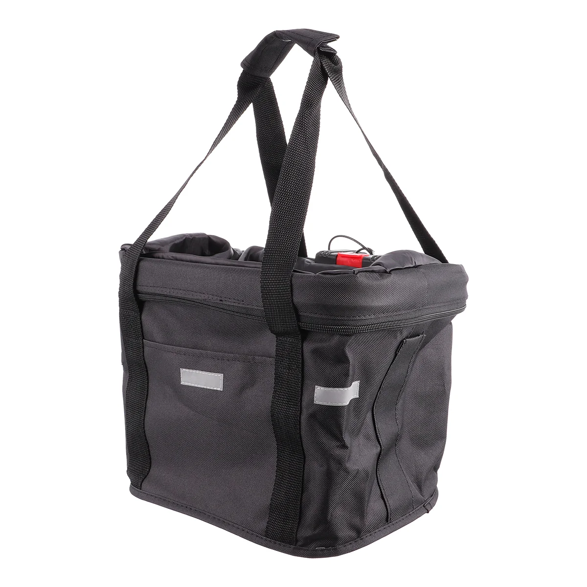 

Bicycle Basket Electric Bike Storage Foldable Canvas Aluminum Waterproof Folding