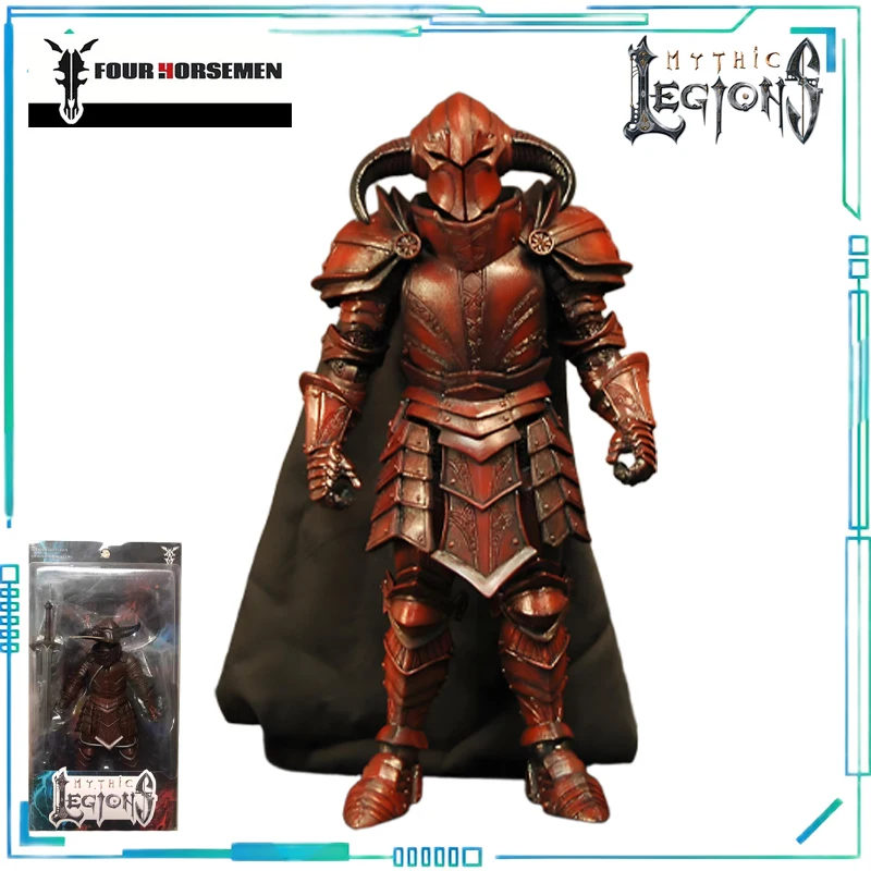 Фото Подвижная фигурка Four Horsemen Studios из серии Genuine Mythic Legions: Zhazhar, Blood Knight, Vitus, Skeleton, Sir Henry Irving. Подарок. №5
