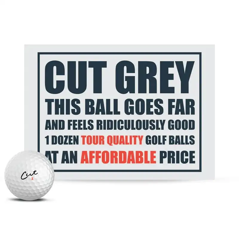 

3 Piece Urethane Pro Golf Balls, 12-Pack, White